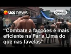 Castro celebra fuzis apreendidos após centena de mortes; em SP, PCC foi alvejado sem tiros | Josias