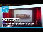 Accord entre Abidjan et Paris : le tambour parleur bientôt de retour en Côte d'Ivoire