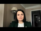 "Loukachenko exécutera tous les ordres de Poutine", affirme l'opposante bélarusse Tikhanovskaïa
