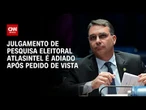 Flávio Bolsonaro: Julgamento de pesquisa que indicou queda de senador é adiado | CNN PRIME TIME
