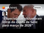 Especialistas do mercado apontam que a taxa Selic começará a cair a partir de março | Felipe Salto