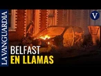 Coches y viviendas calcinadas: Belfast sufre varios ataques perpetrados por un refugiado sudanés