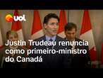 Justin Trudeau renuncia como primeiro-ministro do Canadá após 10 anos no poder