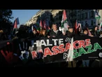 Des marches pour la Palestine en France, au Royaume-Uni et aux Etats-Unis