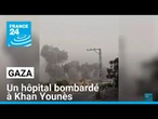 Gaza : l'armée israélienne intensifie ses frappes, un hôpital visé à Khan Younès • FRANCE 24
