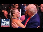 'SURREAL MOMENT': UFC champ reacts to celebrating win with Trump
