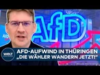 THÜRINGEN: Umfrage-Hammer! AfD wird noch stärker! Union und SPD im Absturz