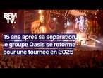 Oasis: 15 ans après sa séparation, le groupe annonce sa reformation pour une tournée en 2025