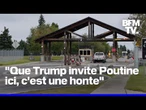 Services secrets, manifestations...L'ambiance à Anchorage avant le sommet entre Trump et Poutine