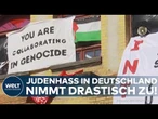 ANTISEMITISMUS IN DEUTSCHLAND: Alarmierende Zahlen! Seit dem Gaza-Krieg nimmt Judenhass drastisch zu