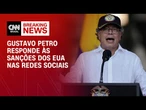 “Grande paradoxo”, diz Gustavo Petro sobre sanções dos EUA | CNN 360°