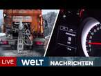 WINTEREINBRUCH: Deutschland unter Schnee und Eis! Wetterdienst schlägt Alarm! | WELT LIVESTREAM