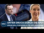 MIGRATION: Unter Druck durch die AfD! – Spahn will Fußfesseln für ausreisepflichtige Asylbewerber!