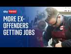 More ex-offenders getting jobs - but many still battle stigma