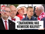 Braun, Korwin i PIKIETA pod ambasadą Niemiec! Były hasła: Polska dla Polaków | FAKT