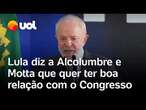 Lula diz que escolheu 'mulher bonita' para o ministério para ter boa relação com o Congresso