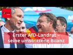 Euro-Aus, Abschiebungen und ein Dienstauto: Bilanz des ersten AfD-Landrates