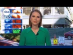 National average for gas prices ticks back down towards $4