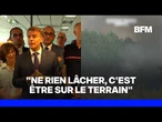 Incendie: Emmanuel Macron parle de la "situation la plus dure depuis la Seconde Guerre mondiale"
