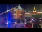 Una Donna muore in un incendio in un abitazione a Rivalta (TO), Ie operazioni dei Vigili del Fuoco