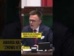 Awaria na sali plenarnej! "Znowu ktoś popsuł?!"
