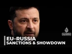 EU sanctions on Russia: Zelenskyy meets in Brussels with bloc leaders