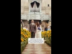 FRANCESCA MICHIELIN SPOSA DAVIDE SPIGAROLO NELLA SUA BASSANO IN UNA CHIESA PIENA DI GIRASOLI