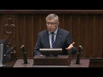 Kuźmiuk: padały na sali ze strony PO zastrzeżenia, że ta ustawa jest wyrazem braku solidarności