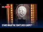 Tony Awards: Stars walk the red carpet