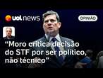 Moro criticar decisão de Gilmar sobre Dirceu é revoltante para um ex-juiz, diz Maierovitch