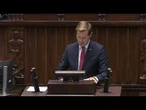 Krajewski: to bardzo krótki projekt, zawiera tylko 3 artykuły i nie rozwiązuje wszystkich problemów