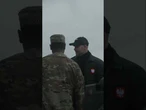 Prezydent Nawrocki spotkał się z żołnierzami US Army w Bałtyckim Terminalu Kontenerowym