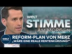 RENTEN-REFORM: Deutliche Warnung! Knallharte Analyse des Berichts der Kommission I STIMME AM MORGEN