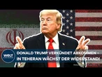 IRAN-KRIEG: Deal zwischen Mullahs und USA völlig offen: Trump sieht Fortschritte – Iran bremst