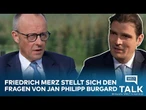 WELT TALK: Nahost, Ukraine, Trump - Friedrich Merz stellt sich den Fragen von Jan Philipp Burgard