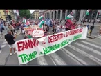 Torino, corteo pro-Palestina sfila per le vie del centro