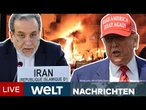 NAHOST: Diplomatisches Tauziehen! Irans Außenminister wirft Trump Ablenkungsmanöver vor | WELT LIVE