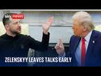 BREAKING: Trump accuses Zelenskyy after shocking Oval Office bust-up