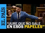 GABRIEL RUFIÁN a SÁNCHEZ: "Jure y perjure que en esos papeles no aparece su nombre" | EL PAÍS