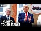 Trump says ‘I love the UK, you CAN’T let illegal migrants ruin it’ in warning to Starmer