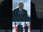 Former President Biden delivers remarks at a sendoff ceremony, asking supporters to 'stay engaged.'