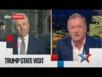 Piers Morgan joins Sky News during Donald Trump's historic second UK state visit