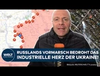 RUSSISCHER ANGRIFFSKRIEG: Lage an der Front spitzt sich zu! Ukraine hofft auf US-Raketen