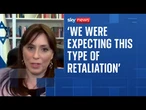 UK Israeli ambassador: 'We were expecting this type of retaliation'