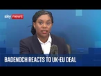 Kemi Badenoch condemns UK's 'sell-out' deal with EU | Full news conference