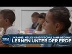 UKRAINE: Lernen unter der Erde – Der bittere Kriegsalltag in Charkiw