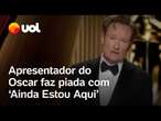 Oscar 2025: Apresentador faz piada com 'Ainda Estou Aqui'; veja momento