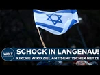 ANTISEMITISMUS: Pro-Palästina-Mob greift Langenauer Kirche und Pfarrer an