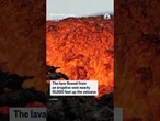 Lava flowing from Mount Etna lights up Sicily's sky