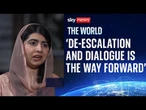 India-Pakistan tensions: Malala Yousafzai, victim of terror attack, calls for de-escalation